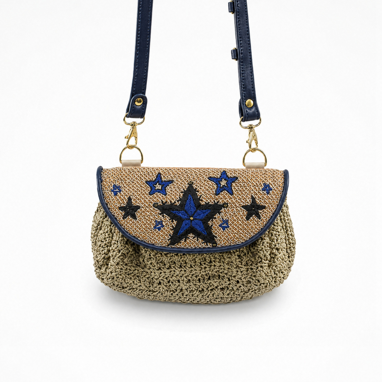 STARRY NIGHT ACCORDION HANDBAG