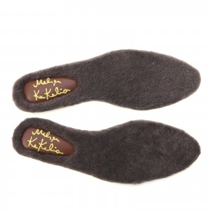 Meher Kakalia insoles INSOLES - shearling grey
