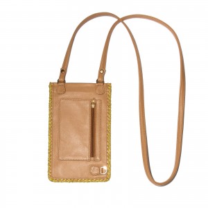 Leather phone case Meher Kakalia