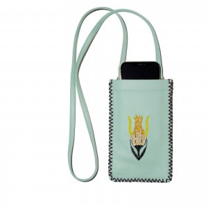 Leather phone case / Meher Kakalia