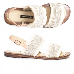 Meher Kakalia sandals QUEEN RUTH SANDAL - white
