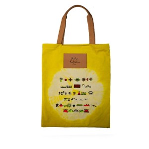 ss24 FUNDAMENTALS TOTE - td yellow