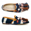 Meher KakaliaLotus tie-dye suede moccasin | Meher Kakalia