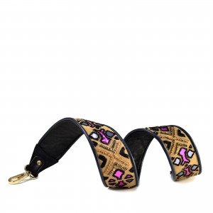 BAG STRAP - suede spice