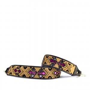 BAG STRAP - suede spice