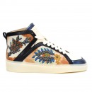 Meher KakaliaMeher Kakalia Nereus Sneaker High Dune – embroidered leather high-top, side view