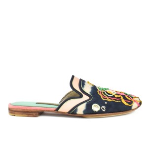 Meher Kakalia Handcrafted Shoes | Tie-dye Tethys Slipper