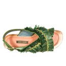 Meher KakaliaPONZA LIKU Sandals – Moka Pink Raffia, Handmade Leather Sandals by Meher Kakalia