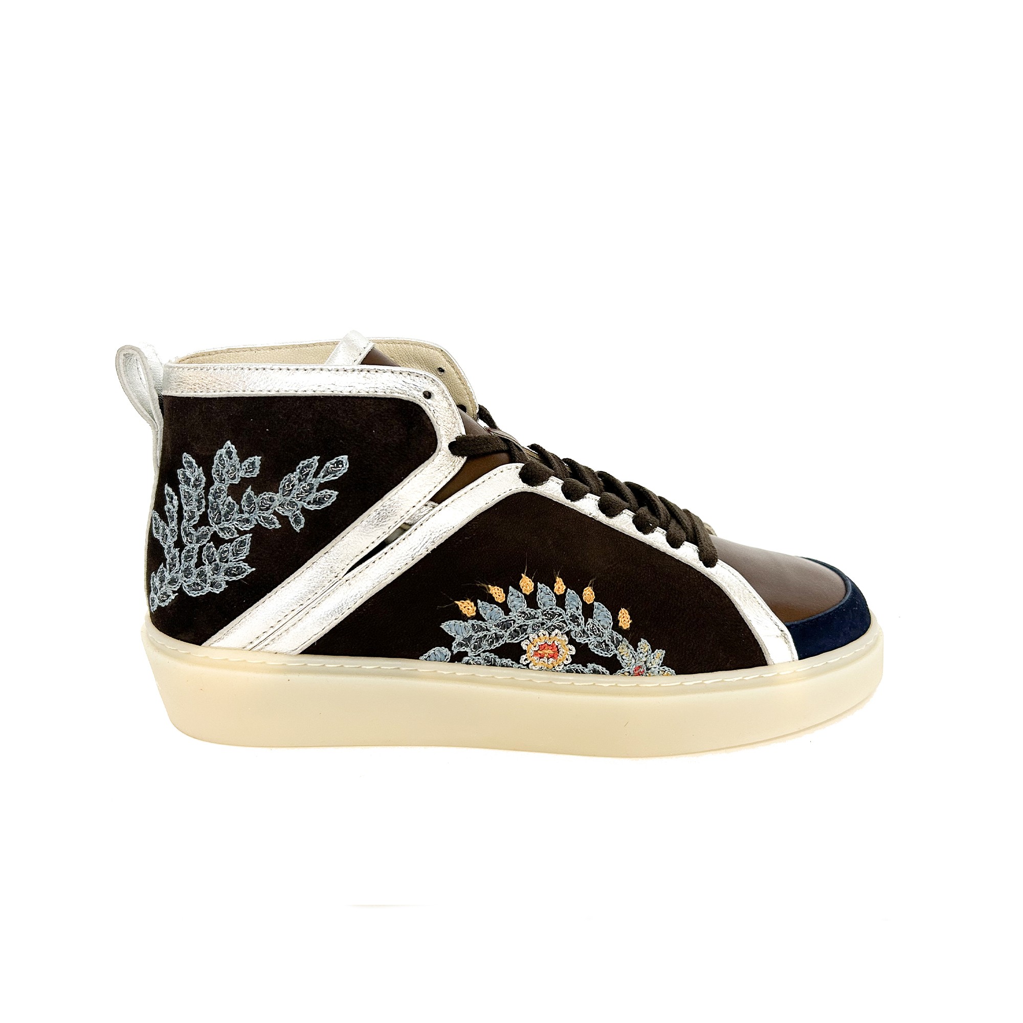 Meher Kakalia NEREUS SNEAKER HIGH - nubuck brown