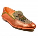 Meher KakaliaSCARAB MOCCASIN - sonic lawren/orange