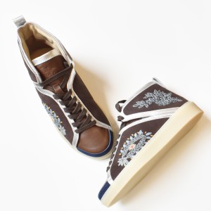 NEREUS SNEAKER HIGH - nubuck brown
