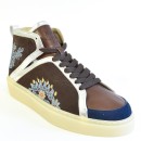 Meher KakaliaNEREUS SNEAKER HIGH - nubuck brown