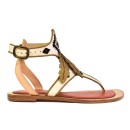 Meher KakaliaFLOWER MOON SANDAL – Regular Polar White | Embroidered Leather Sandals | Meher Kakalia Footwear