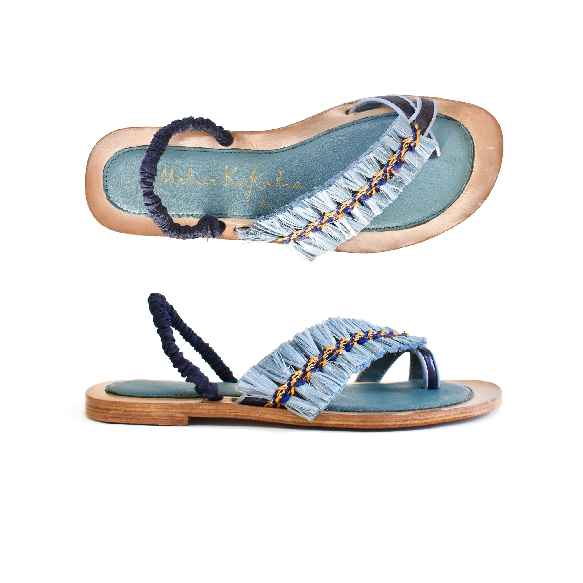Meher Kakalia Toe-Ring Sandals | HAMAM Toe-Ring Sandal sonic sapphire | Meher Kakalia Footwear