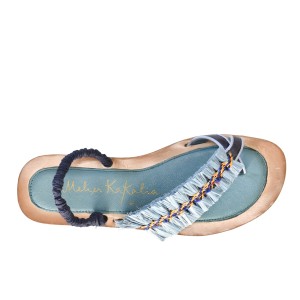 Toe-Ring Sandals | HAMAM Toe-Ring Sandal sonic sapphire | Meher Kakalia Footwear