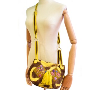 Meher Kakalia Bunny Bag with traditional Silk Route embroidery