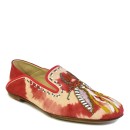 Meher KakaliaLUNA MOCCASIN – TD Raspberry | Embroidered Tie-Dye Suede Moccasins | Meher Kakalia Footwear