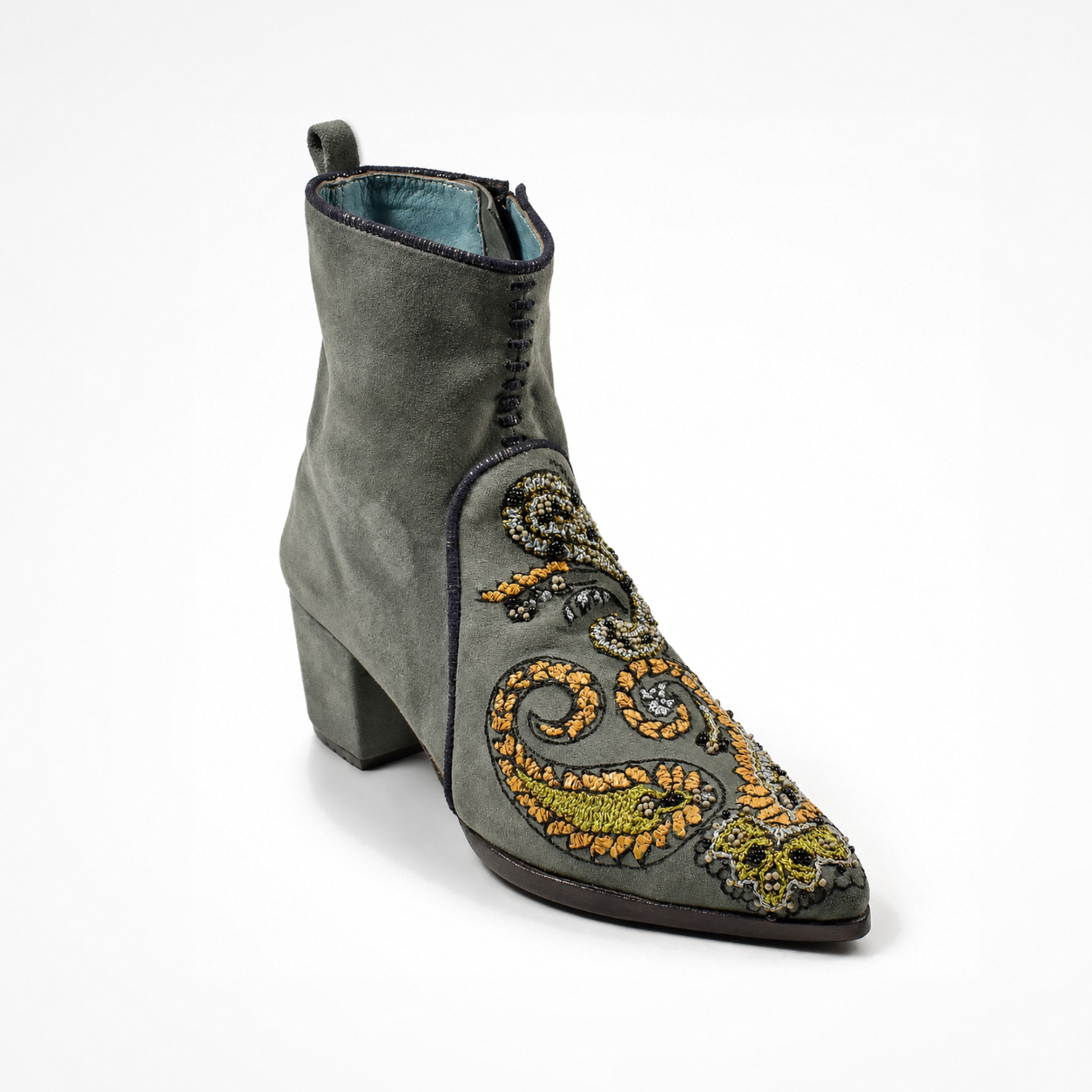 PHYLLIS POINT HEELED BOOT
