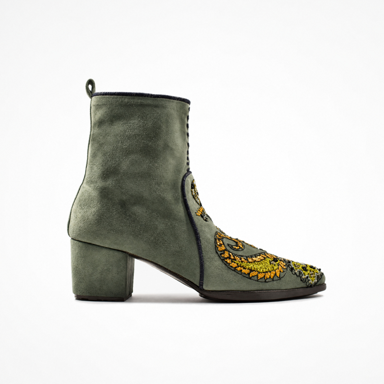 PHYLLIS POINT HEELED BOOT
