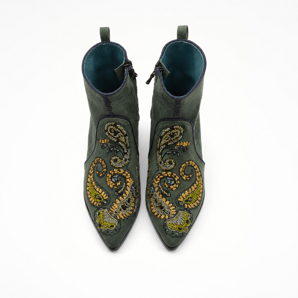 PHYLLIS POINT HEELED BOOT