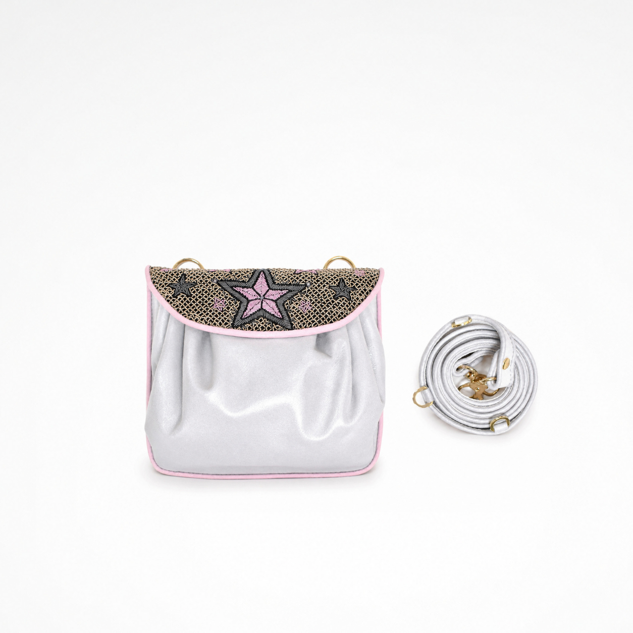 STARRY NIGHT ACCORDION HANDBAG